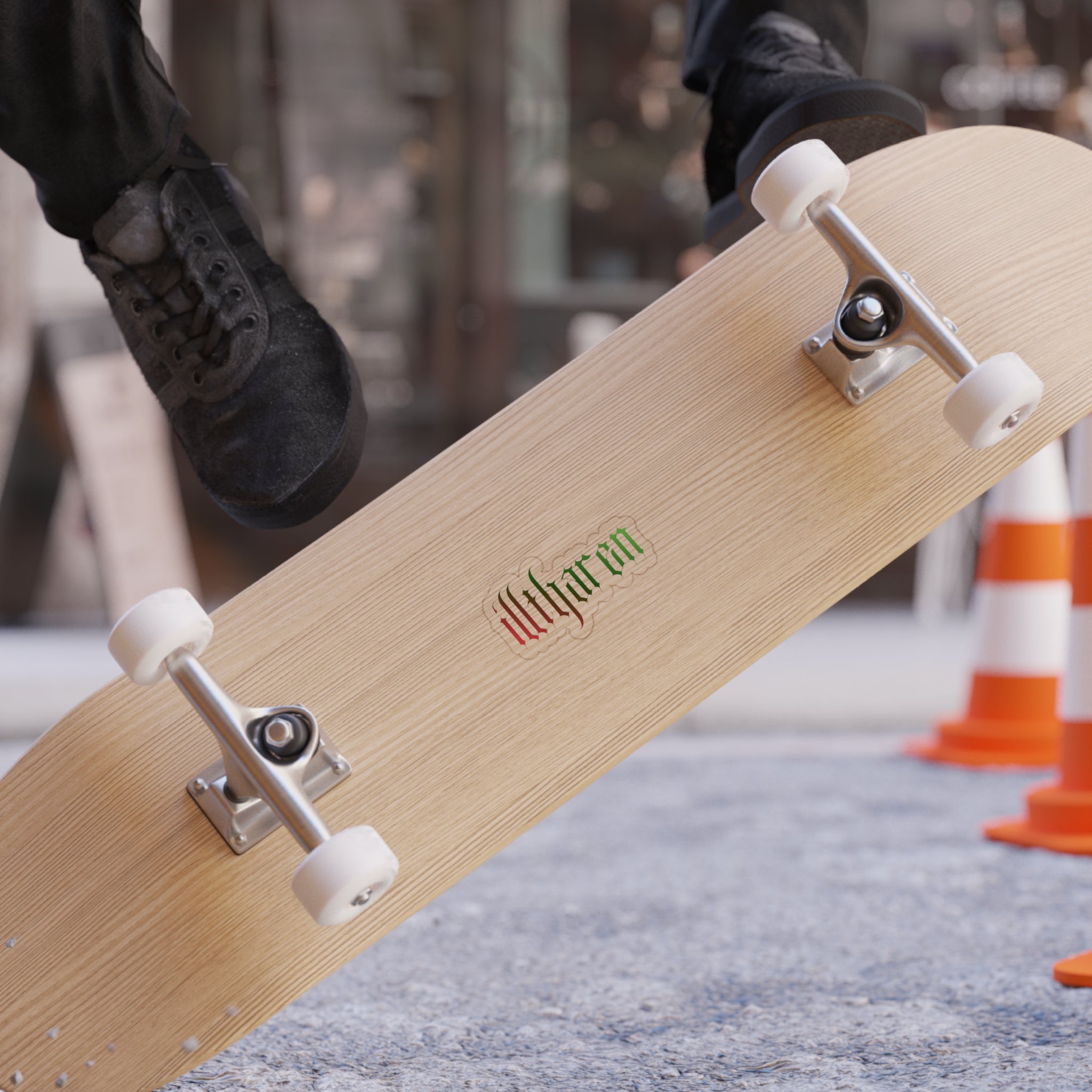 Illtharen Logo Sticker — Transparent Die-Cut